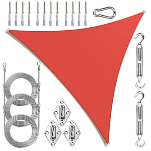 
                  
                    Load image into Gallery viewer, Royal Shade Triangle Shade Sail With Kit+Rope Royal Shade 
                  
                