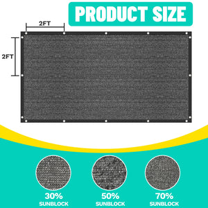 
                  
                    Load image into Gallery viewer, Royal Shade Custom Shade Cloth Black 30% 50% 70% Royal Shade 
                  
                