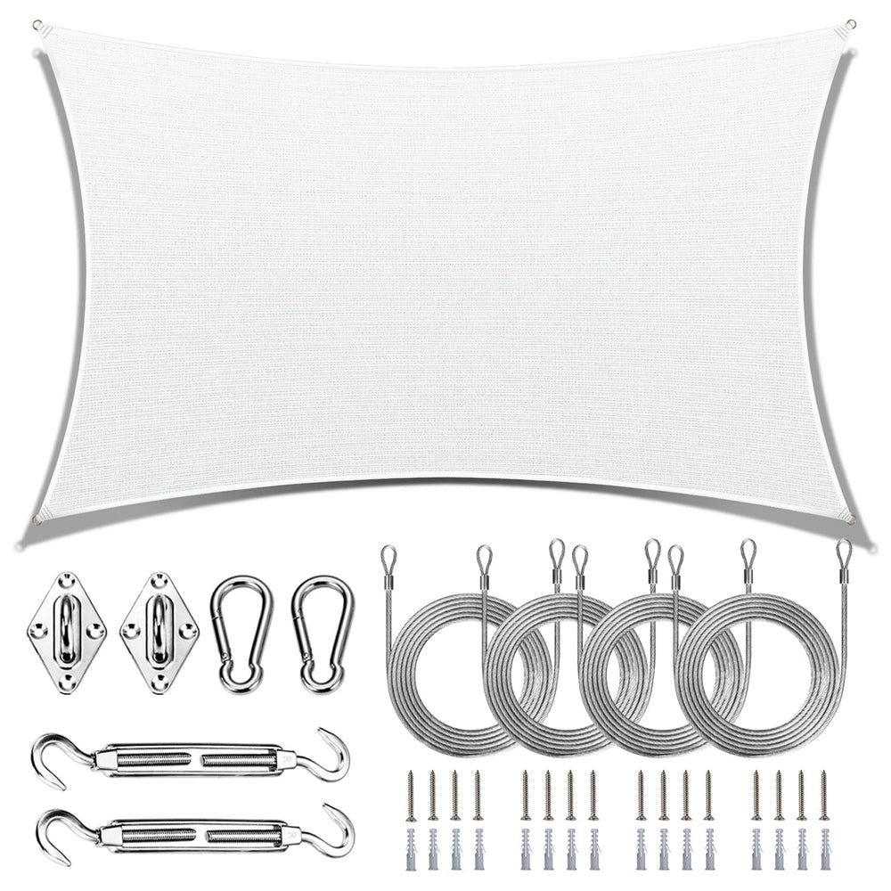 
                  
                    Load image into Gallery viewer, Royal Shade Rectangle Shade Sail With Kit+Rope Royal Shade 
                  
                
