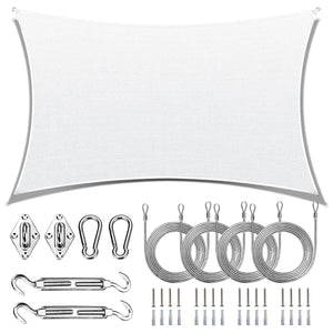 
                  
                    Load image into Gallery viewer, Royal Shade Rectangle Shade Sail With Kit+Rope Royal Shade 
                  
                