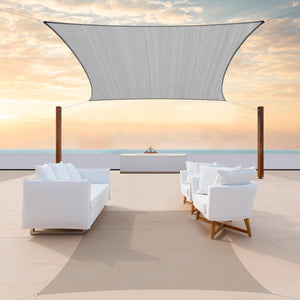 
                  
                    Load image into Gallery viewer, Square Sun Shade Sail Canopy, Commercial Grade, 4 Sizes, 8 Colors - ColourTree
                  
                