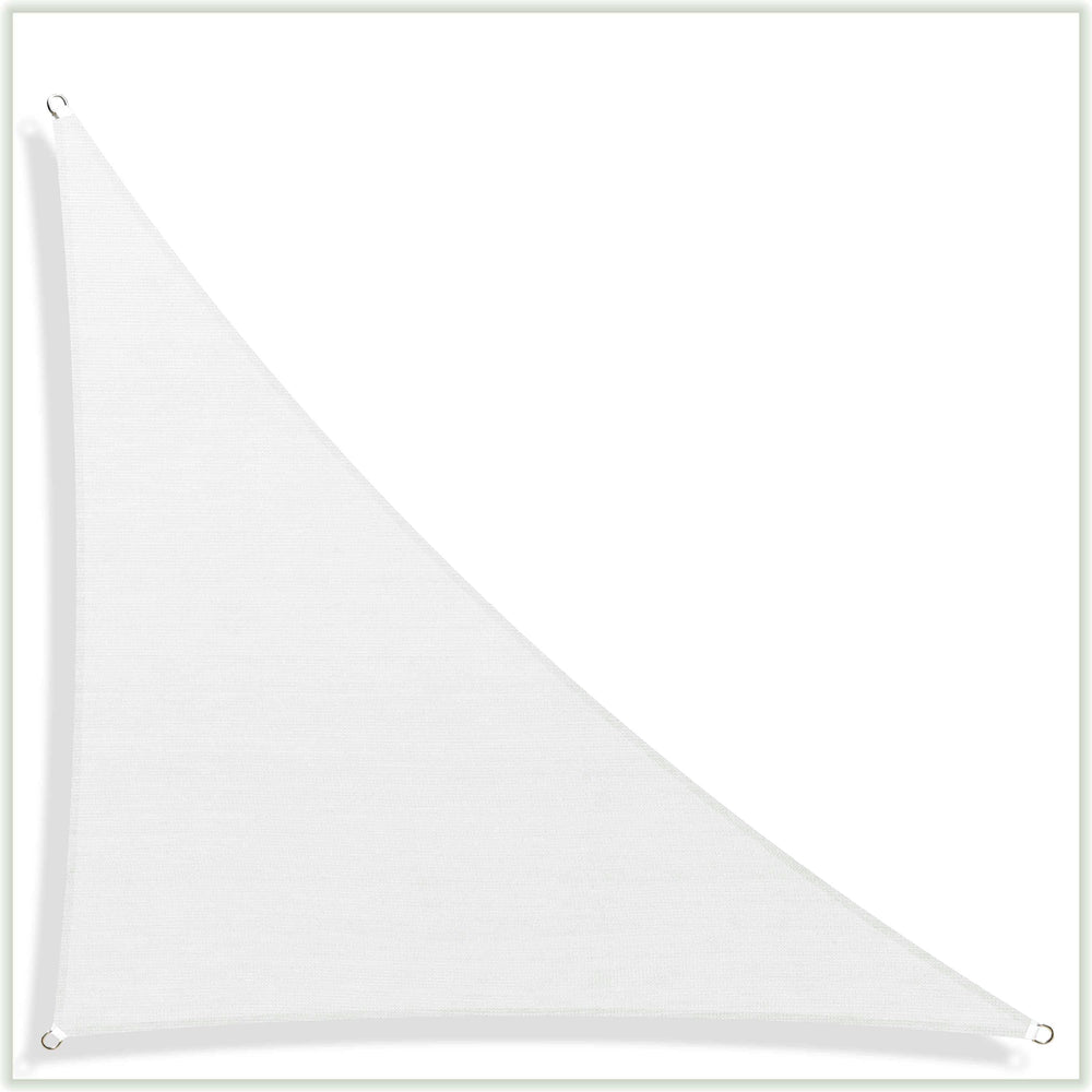 
                  
                    Load image into Gallery viewer, Right Triangle Sun Shade Sail Canopy, Commercial Grade, 7 Sizes, 8 Colors Sun Shade Sail Colourtree 24&amp;#39; x 24&amp;#39; x 33.9&amp;#39; White 
                  
                