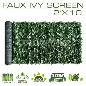 
                  
                    Load image into Gallery viewer, Artificial Hedges Faux Ivy Leaves Fence Privacy Screen Panels  Decorative Trellis - 2&amp;#39; x 10&amp;#39; - ColourTree
                  
                