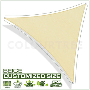 
                  
                    Load image into Gallery viewer, Right Triangle Sun Shade Sail (Custom Size Made to Order) - ColourTree
                  
                