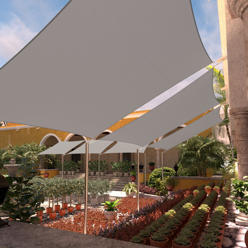 
                  
                    Load image into Gallery viewer, Rectangle Sun Shade Sail Canopy, Commercial Grade, 14 Sizes, 7 Colors Sun Shade Sail Colourtree 
                  
                