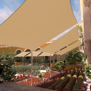 
                  
                    Load image into Gallery viewer, Rectangle Sun Shade Sail Canopy, Commercial Grade, 14 Sizes, 7 Colors Sun Shade Sail Colourtree 
                  
                