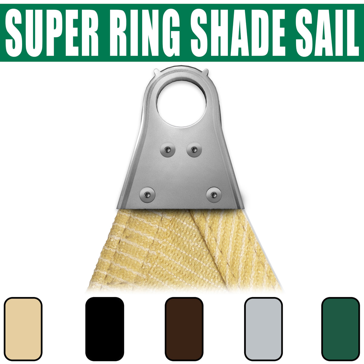 Sun Shade Sail Sample Set for All Colors | Super Ring– ColourTree