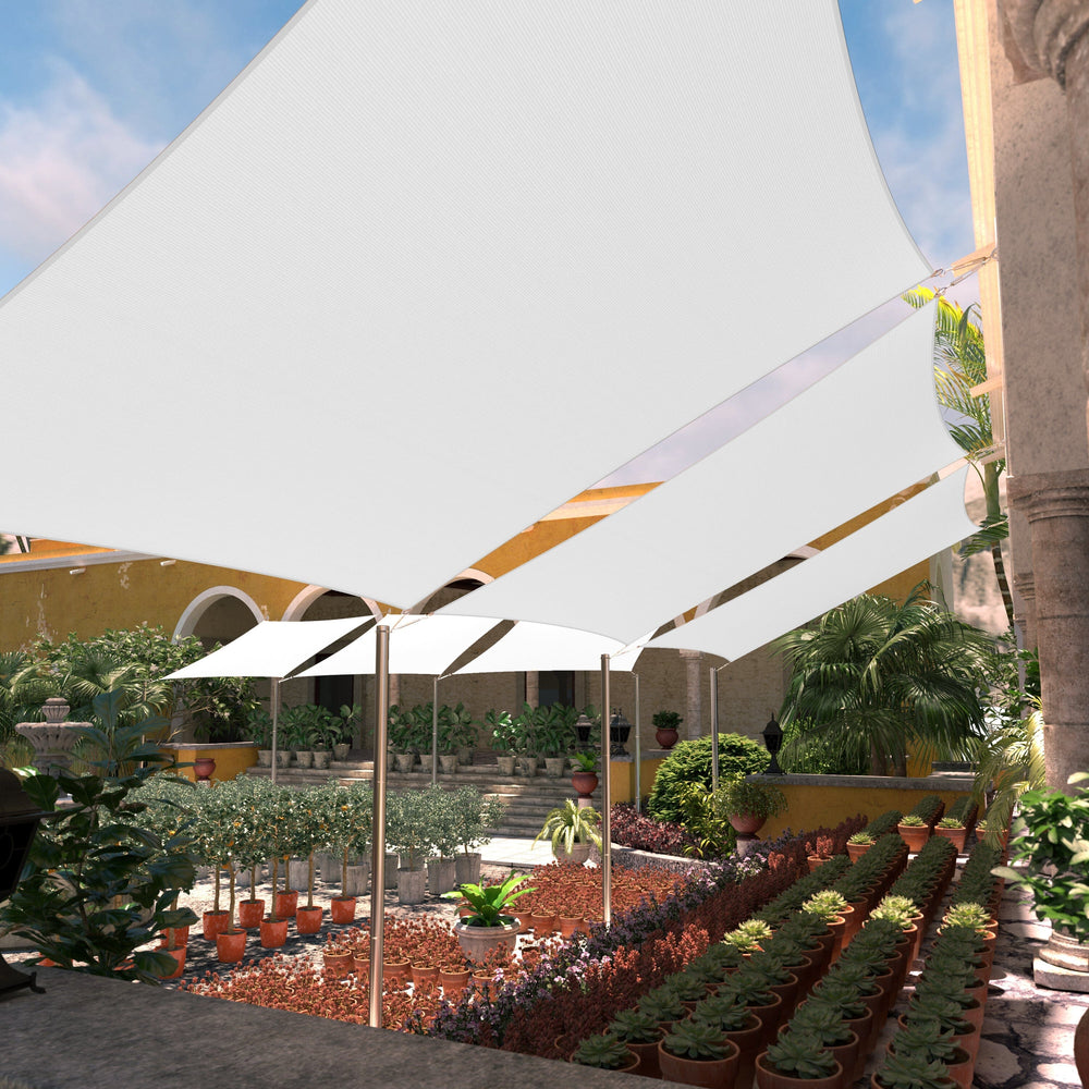 
                  
                    Load image into Gallery viewer, Rectangle Sun Shade Sail Canopy, Commercial Grade, 14 Sizes, 7 Colors Sun Shade Sail Colourtree 
                  
                