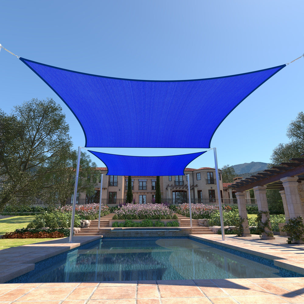 
                  
                    Load image into Gallery viewer, Rectangle Sun Shade Sail Canopy, Commercial Grade, 14 Sizes, 7 Colors Sun Shade Sail Colourtree 
                  
                