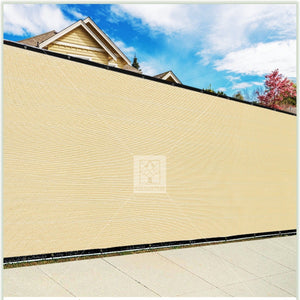 
                  
                    Load image into Gallery viewer, 3 Foot Fence Outdoor Privacy Screen Cover Windscreen with Heavy Duty Brass Grommets, Commercial Grade - 170 GSM | 4 Colors - ColourTree
                  
                